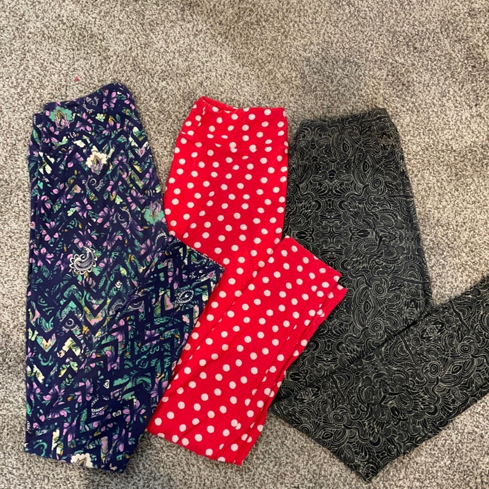 OS LulaRoe leggings. 3 for $10
